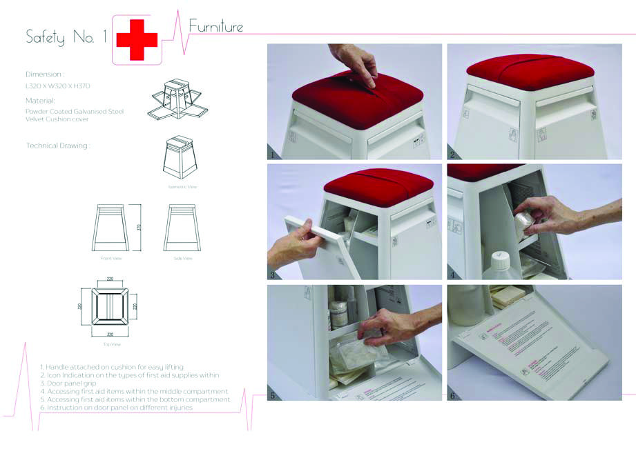 Safety No. 1 Frist Aid Furniture